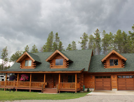 cabins log amish homes built tour take montana