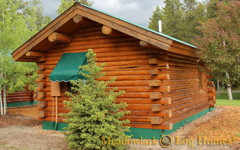 16x20 Log Cabin - Meadowlark Log Homes