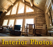 Angel Chalet Log Home Interior