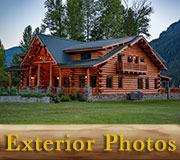Montana Lodge Log Home