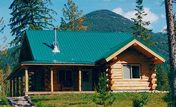 Wilderness Hideaway Montana Log Homestead