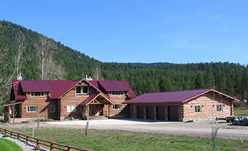 Elk Meadow Lodge Amish Log Lodge