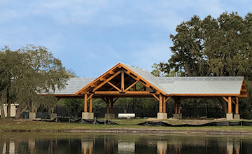 Winter Springs Log Pavilion