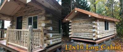 12x12 log 2024 cabin kit