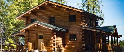 Angel Chalet - Meadowlark Log Homes